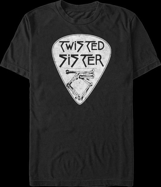 Guitar Pick Twisted Sister T-Shirt