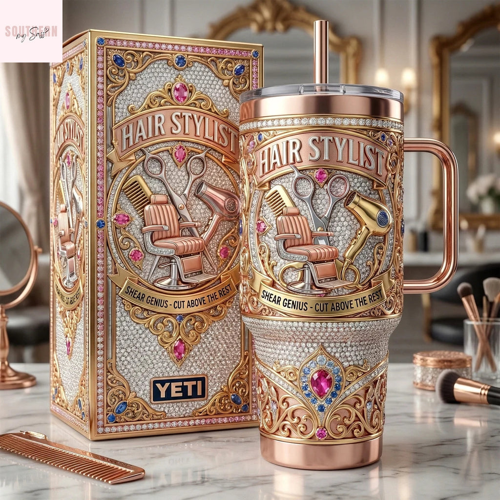 Hair Stylist Shear Genius – Cut Above The Rest Tumbler