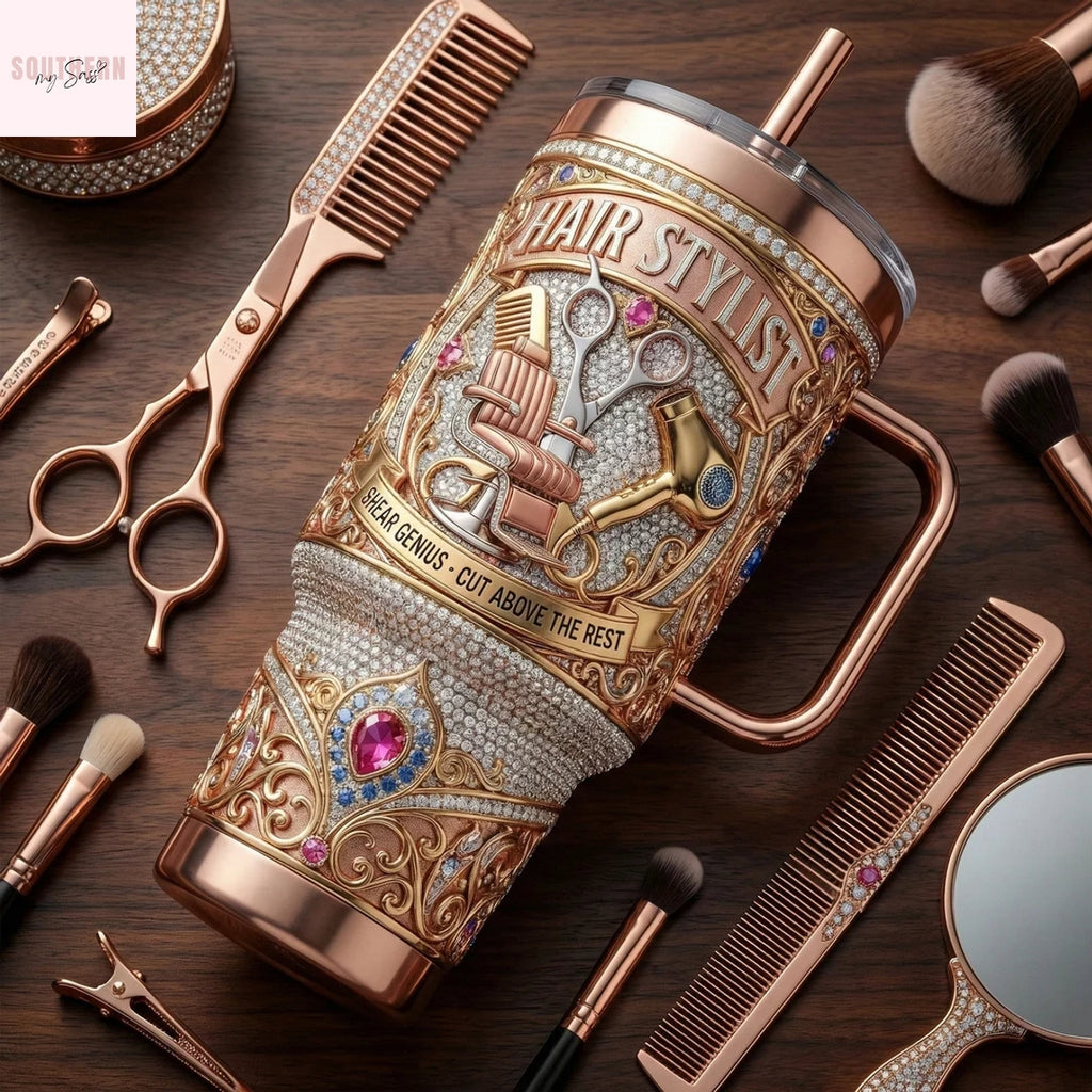 Hair Stylist Shear Genius – Cut Above The Rest Tumbler