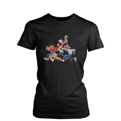 Hajime No Ippo Anime Womens T-Shirt Tee