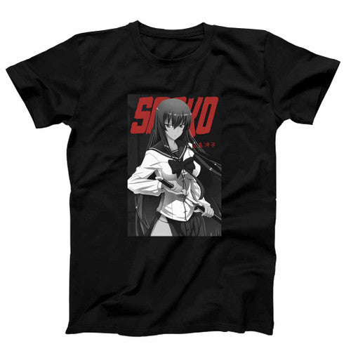 Highschool Of The Dead Saeko Busujima Anime Mens T-Shirt Tee