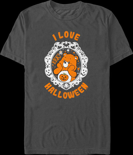 I Love Halloween Care Bears T-Shirt