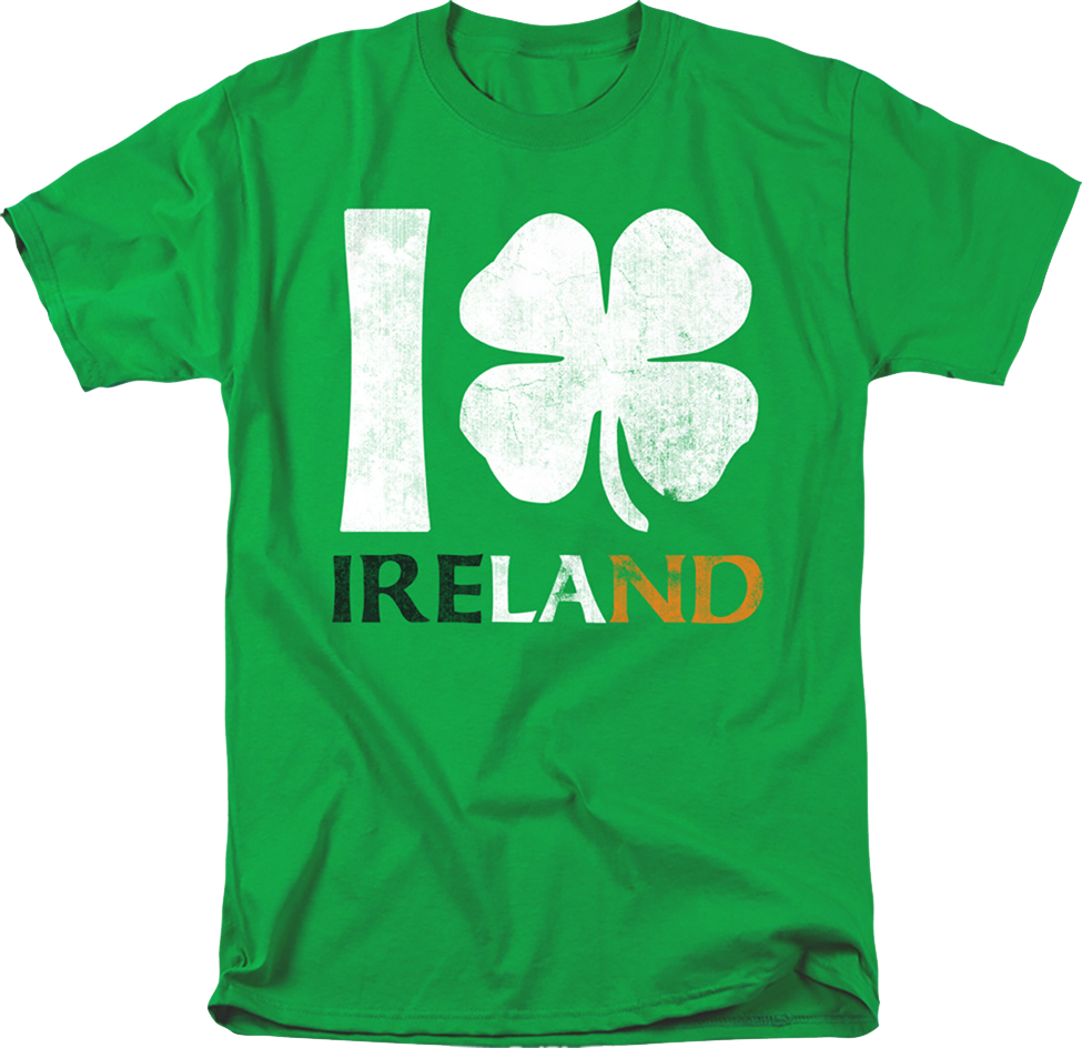 I Love Ireland St. Patrick's Day T-Shirt