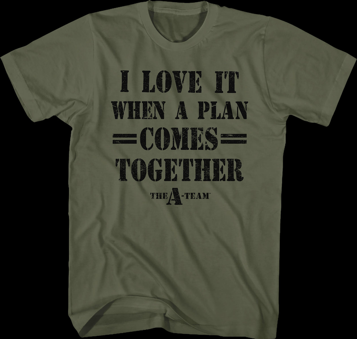 I Love It When A Plan Comes Together A-Team Shirt