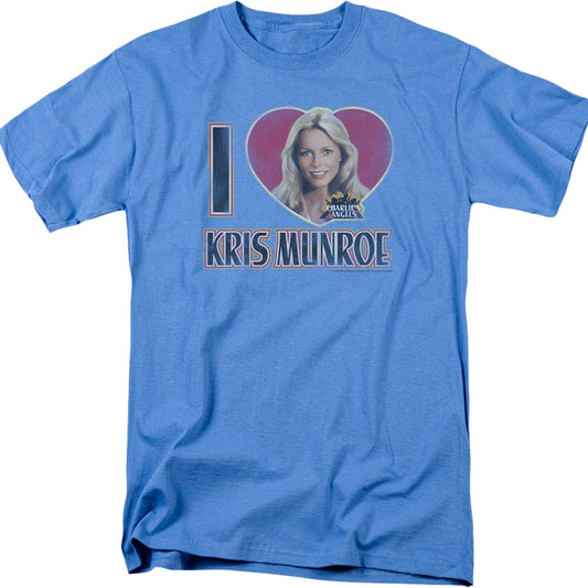 I Love Kris Munroe Charlie's Angels T-Shirt