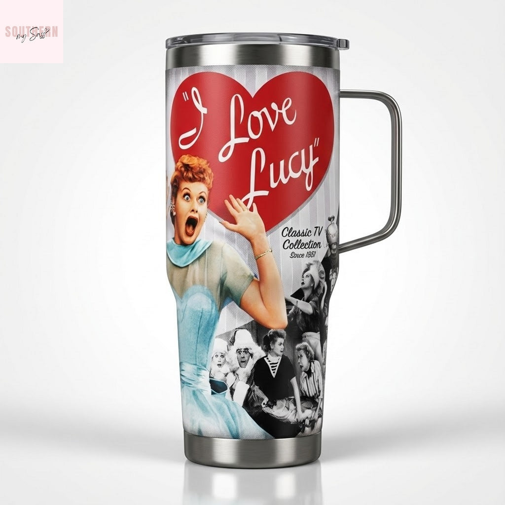 I Love Lucy Classic TV Tumbler