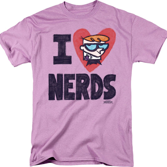 I Love Nerds Dexter's Laboratory T-Shirt