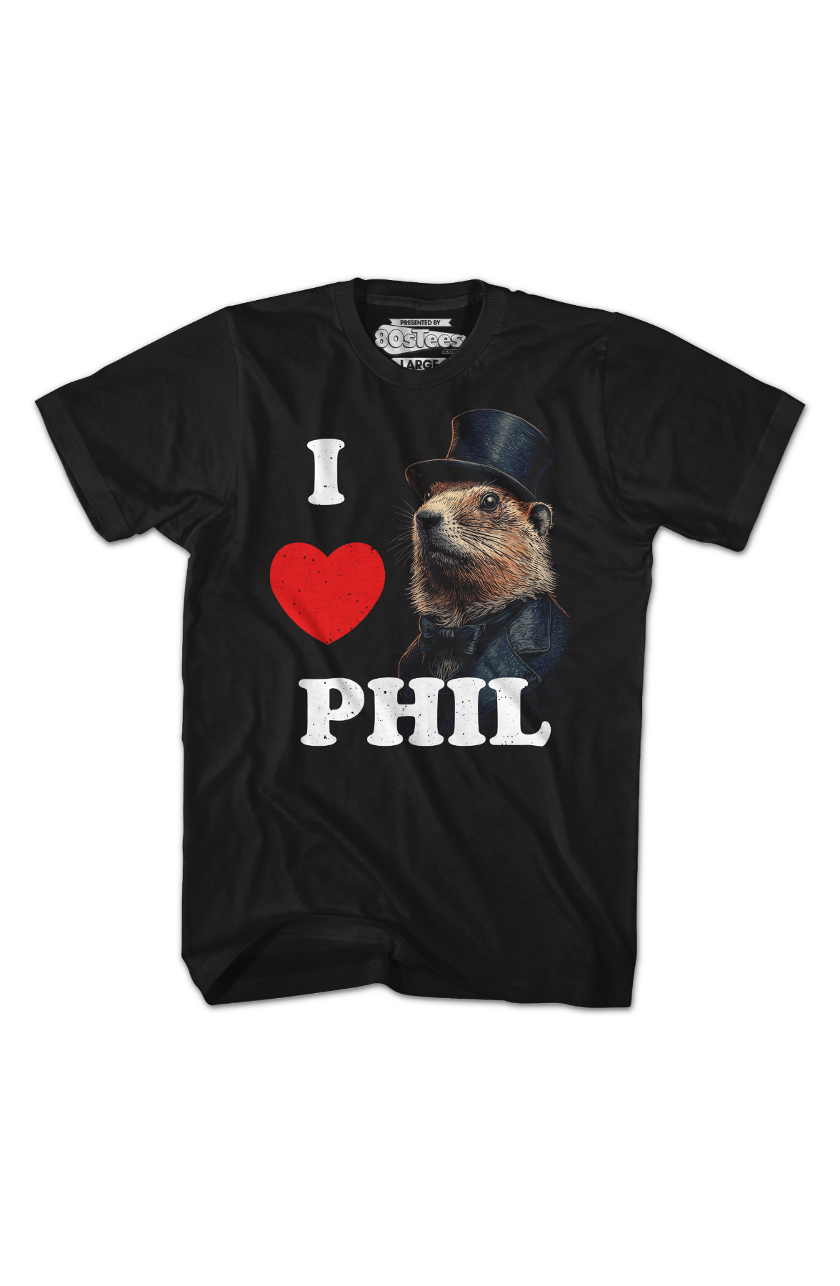 I Love Phil Groundhog Day T-Shirt
