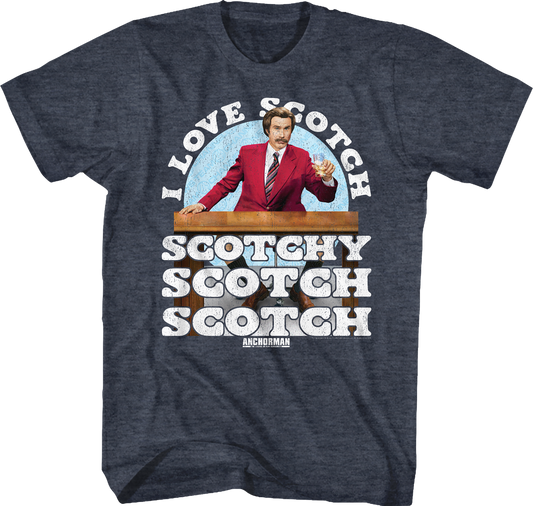 I Love Scotch Anchorman T-Shirt