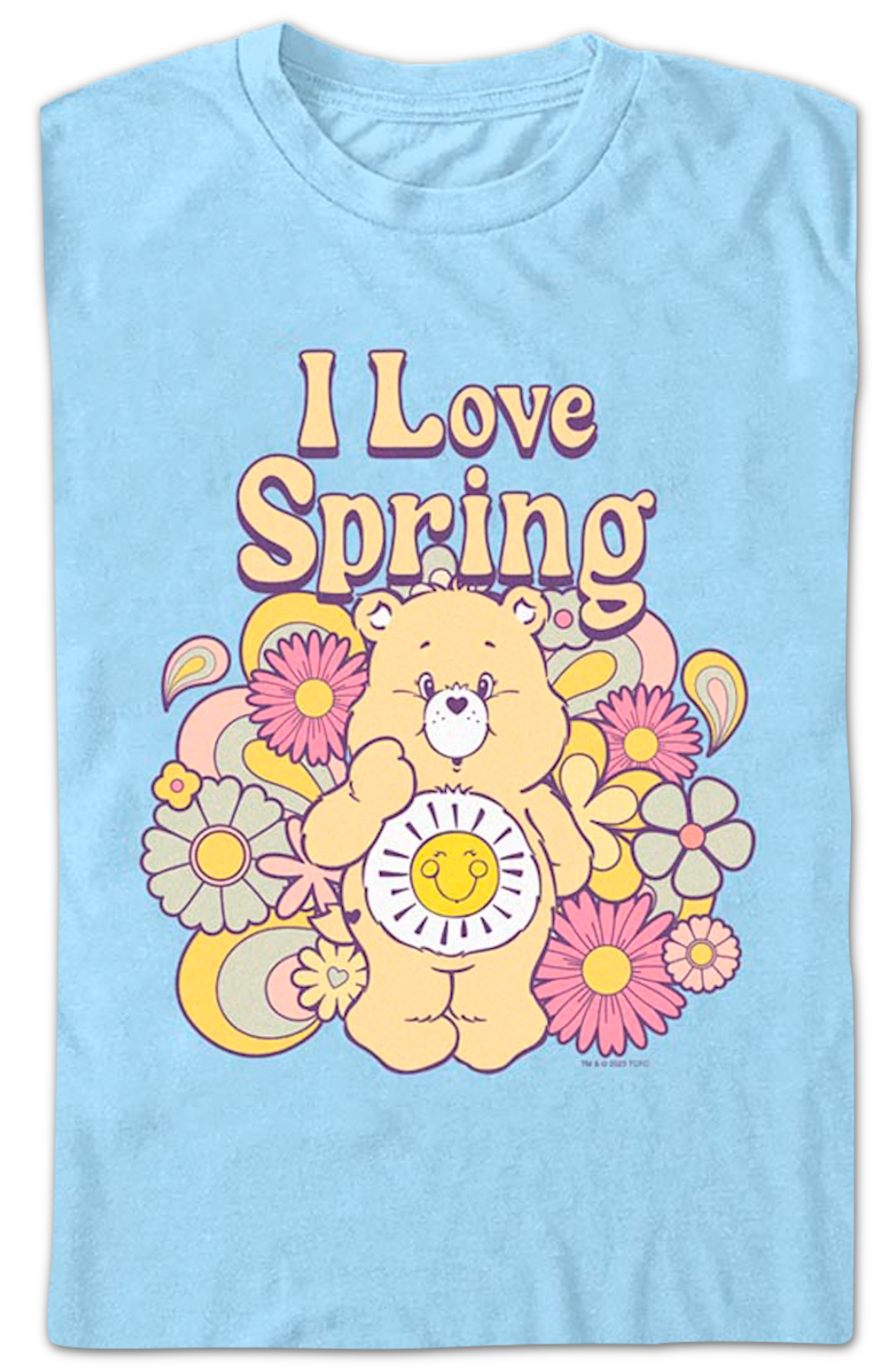 I Love Spring Care Bears T-Shirt