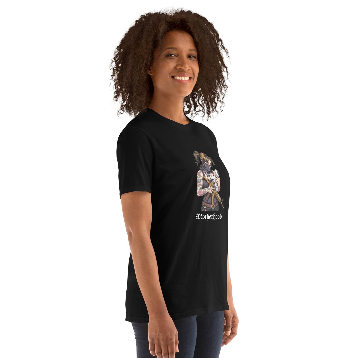 Motherhood Soft Style T-Shirt, Funny Mom Shirt, Trendy Mother Tee, Casual Graphic Tee, Mom Life Shirt, Funny Mom T-Shirt, Gift for Mom