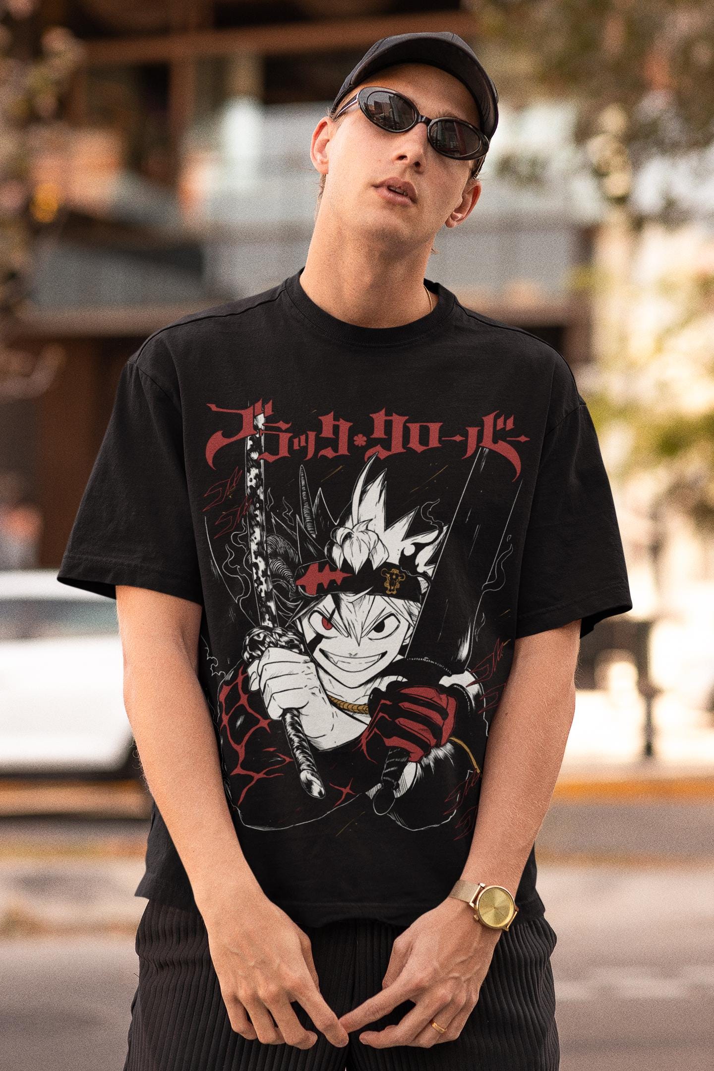 Unisex T-shirt, Manga Shirt, Japan, Anime Manga Shirt, Anime Shirt,Black Swordsman, Skull Knight, Graphic Anime Tee,Anime Vintage Special