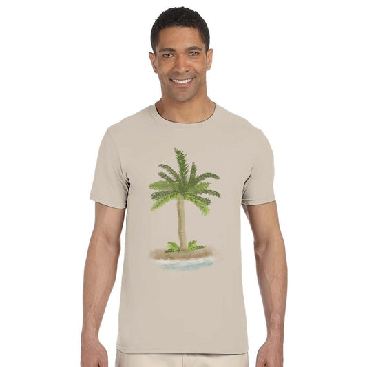 Palm Tree  T-Shirt - Unisex - Graphic Tee - Tropical Tee - Summer Vacation Vibes Sea - Island Tee - Water - Beach Tee - Perfect gift