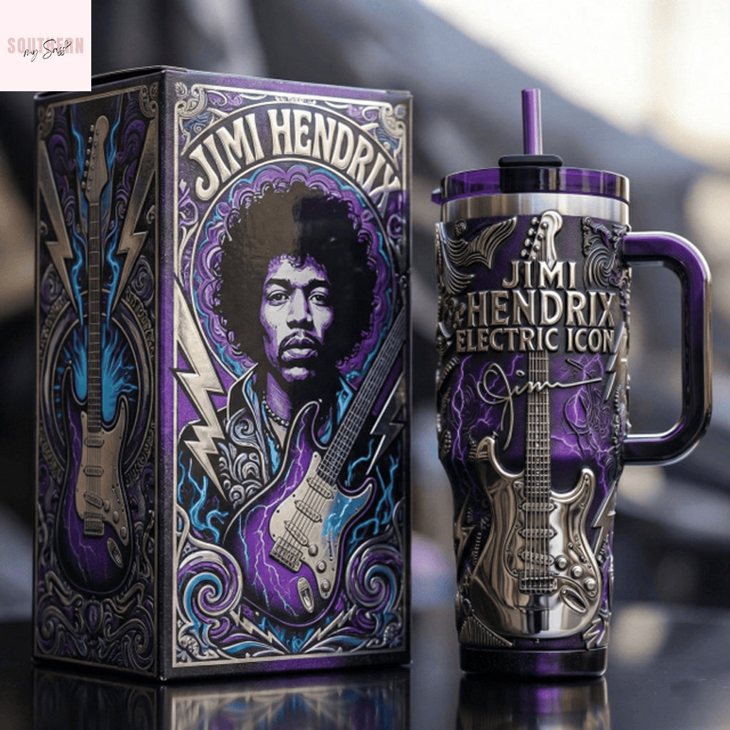 Jimi Hendrix Electric Icon Tumbler