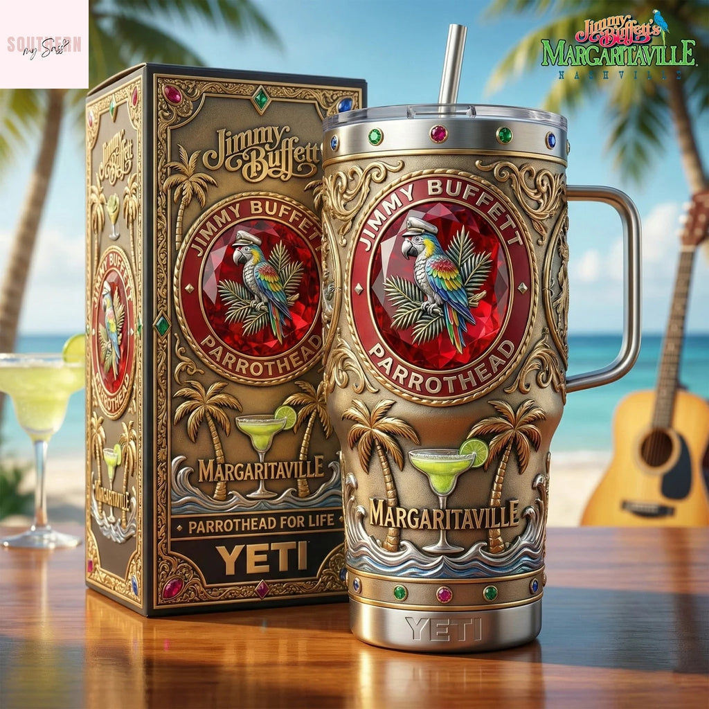 Jimmy Buffett Margaritaville Tumbler