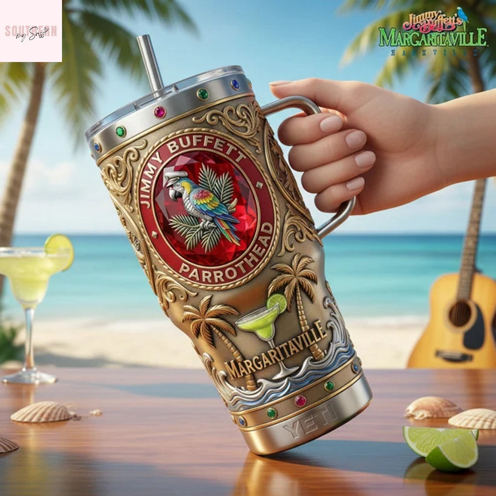 Jimmy Buffett Margaritaville Tumbler