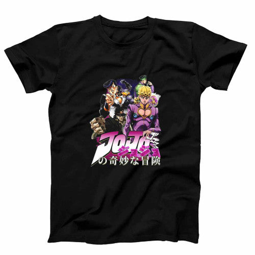 Jo Jo Anime Jojo Bizzare Anime Mens T-Shirt Tee