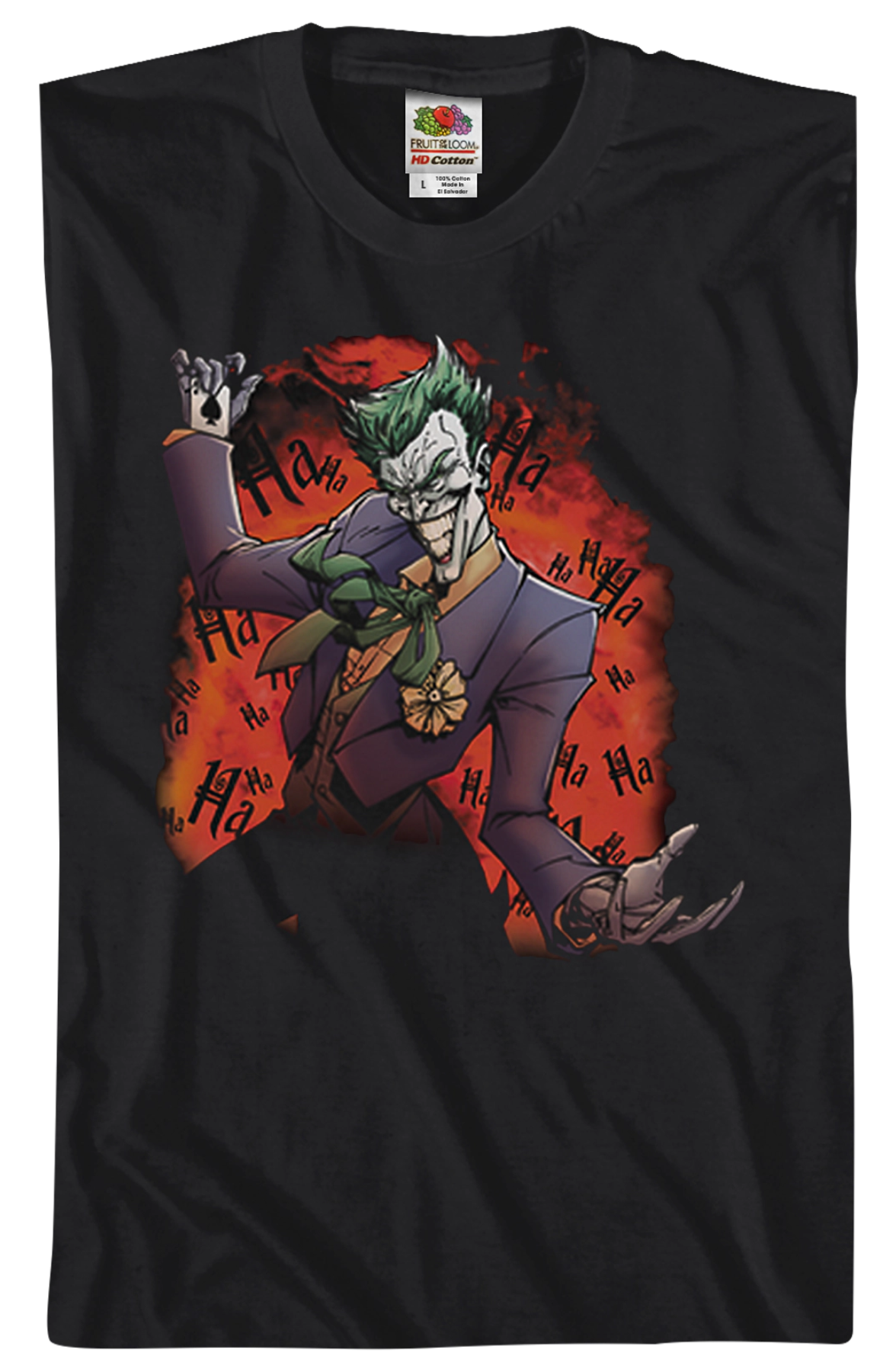 Joker Ace Card Batman T-Shirt