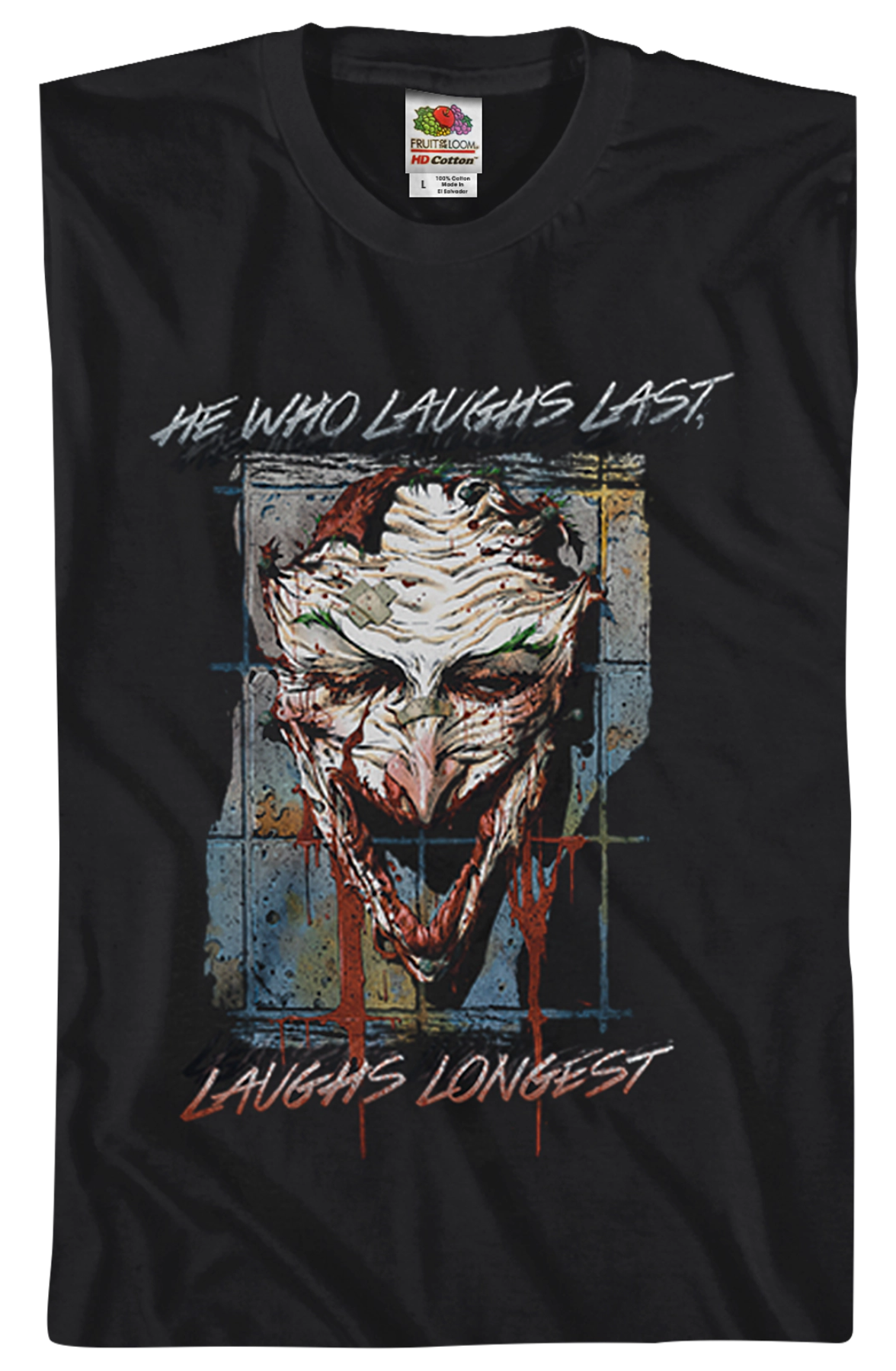 Joker He Who Laughs Last Batman T-Shirt