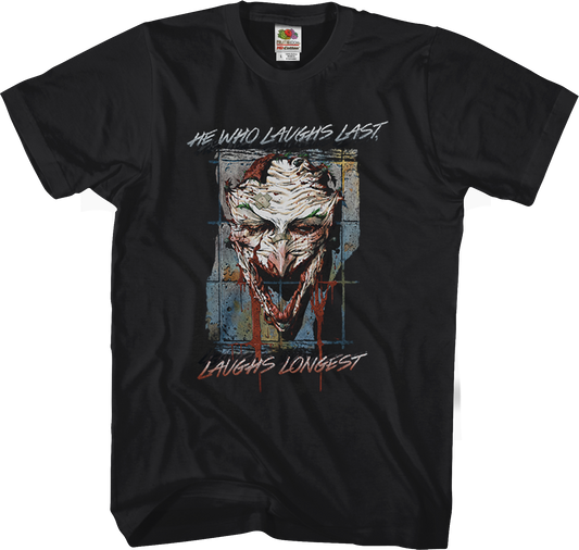 Joker He Who Laughs Last Batman T-Shirt