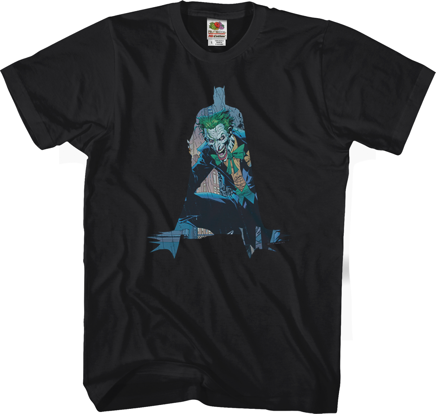 Joker In Silhouette Batman T-Shirt