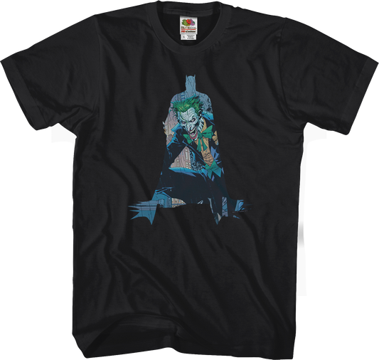 Joker In Silhouette Batman T-Shirt