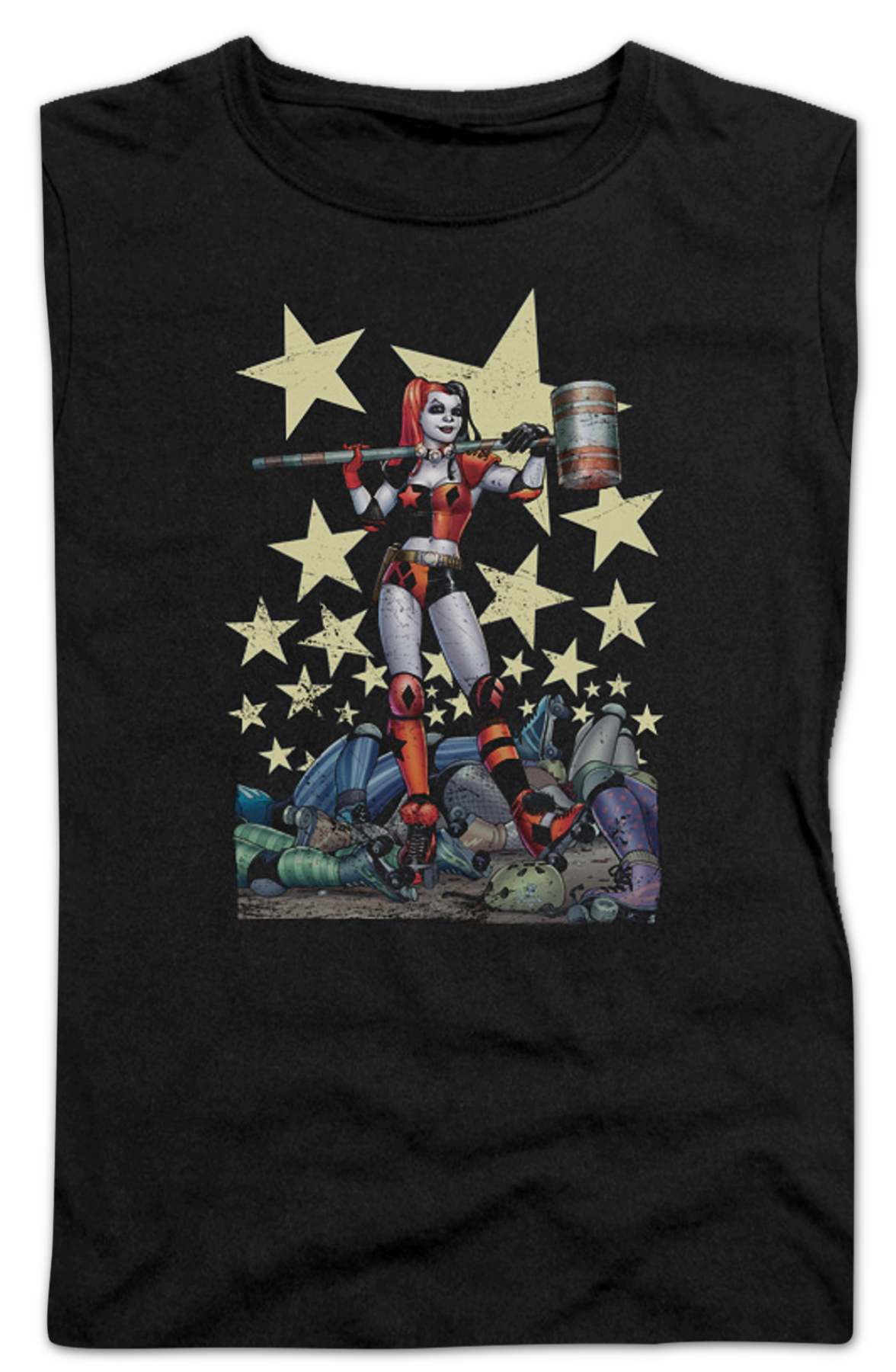 Ladies Harley Quinn Batman Shirt
