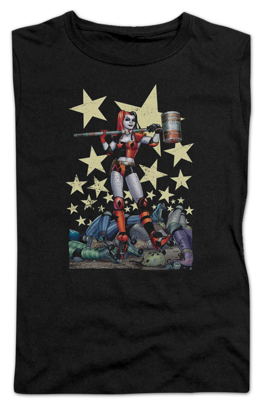 Ladies Harley Quinn Batman Shirt