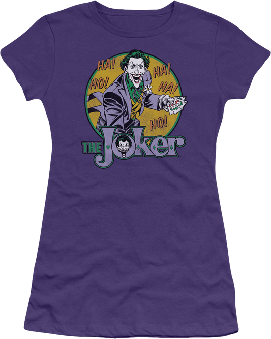 Ladies Laughing Joker Batman Shirt