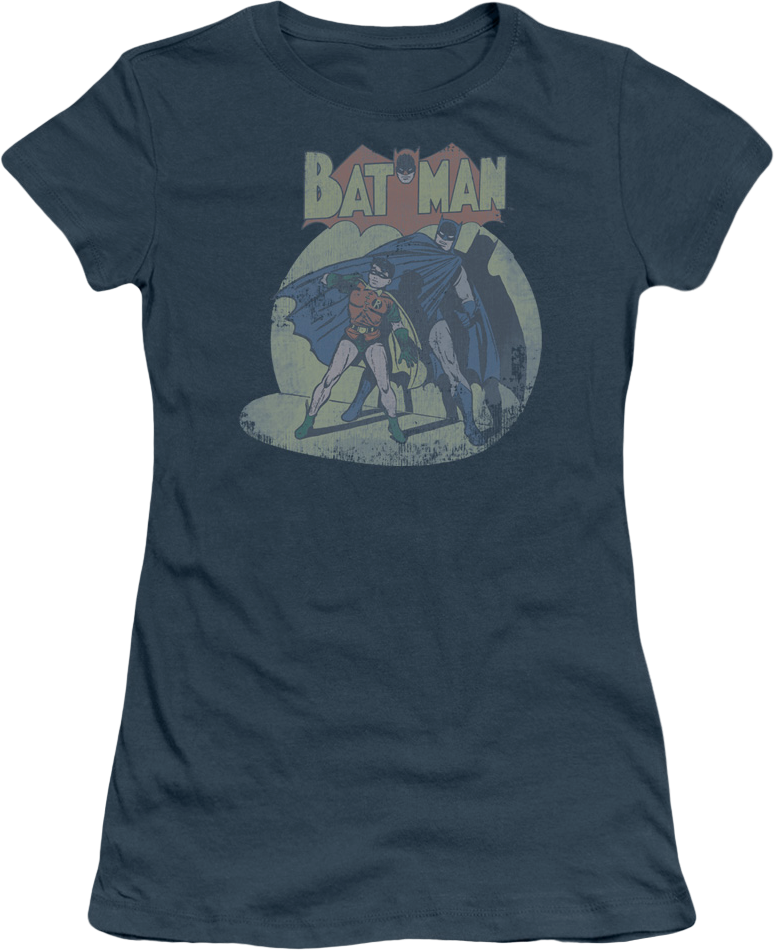 Ladies Sheldon Cooper's Batman and Robin Shirt
