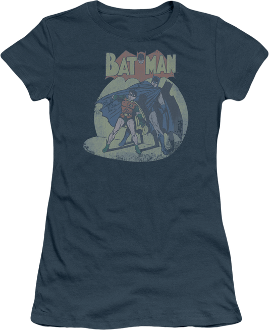 Ladies Sheldon Cooper's Batman and Robin Shirt