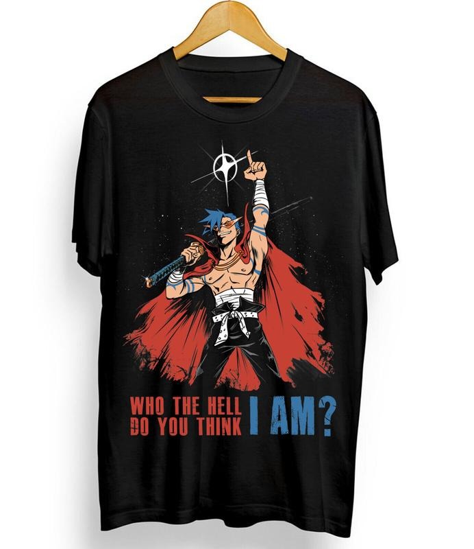 kaminan new T-Shirt S-4XL,tengen toppa gurren lagann,gurren lagann,anime,manga,shirt Hoodie, Sweatshirt | HypeCrazeTee.com