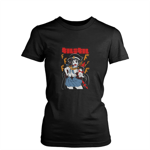 Kill La Kill Mako Mankanshoku Anime Womens T-Shirt Tee