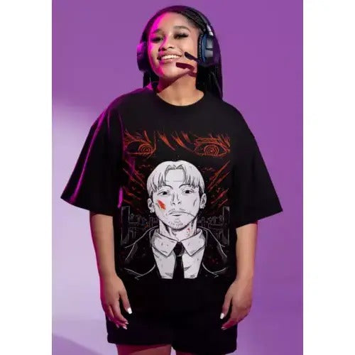 kishibe T-Shirt Chainsaw Man Deat,Anime,Manga T-Shirt Graphic Tee All Size Hoodie, Sweatshirt | HypeCrazeTee.com
