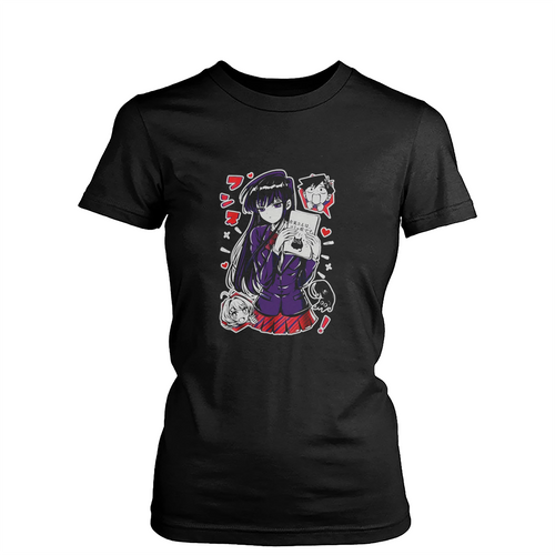 Komi Can Not Communicate Anime Womens T-Shirt Tee