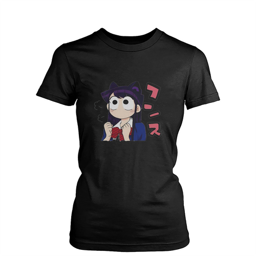 Komi Can Not Communicate Anime Love Art Womens T-Shirt Tee