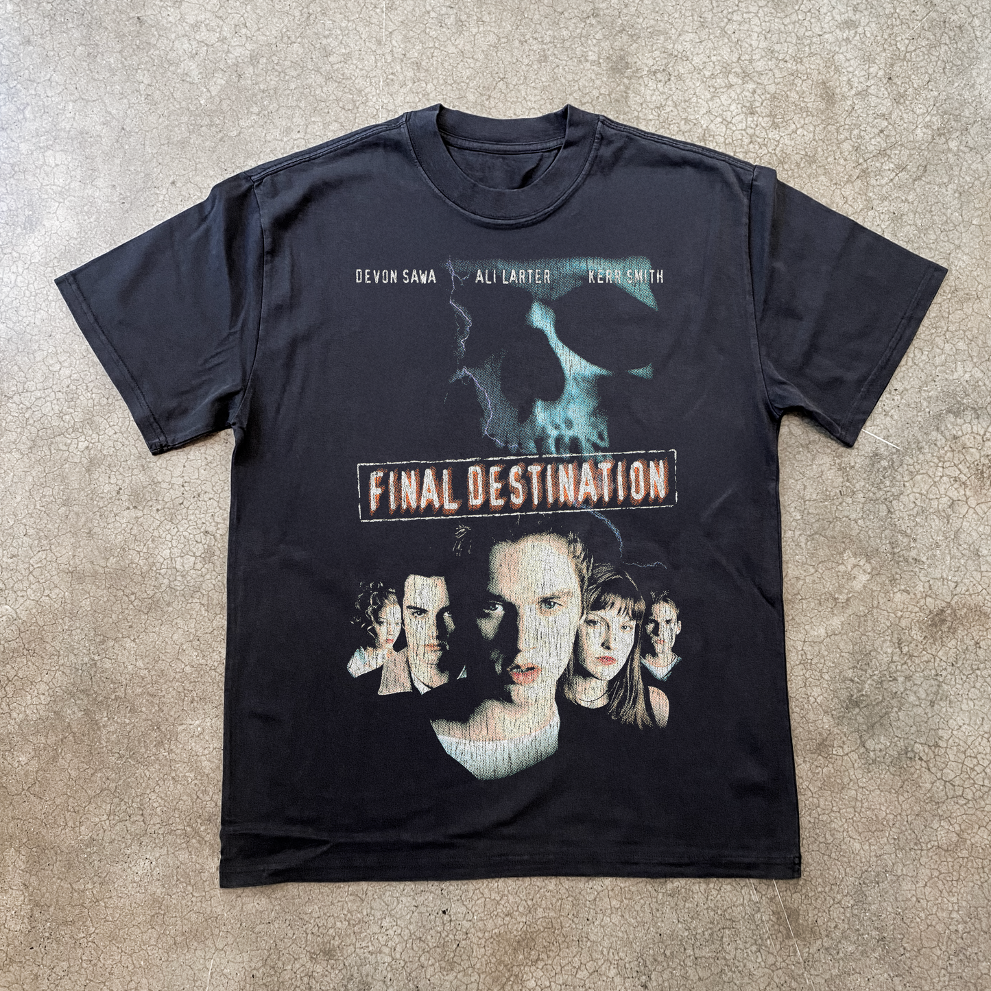 '00 FINAL DESTINATION PROMO BLACK T-SHIRT