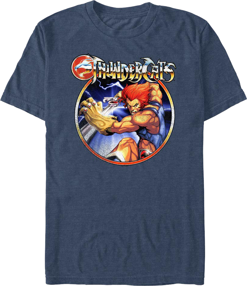 Lion-O Vintage Lightning Circle ThunderCats T-Shirt