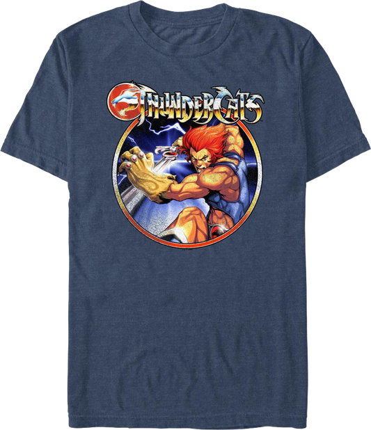 Lion-O Vintage Lightning Circle ThunderCats T-Shirt