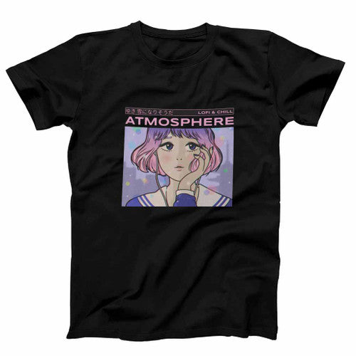 Lo Fi And Chill Kawaii Pastel Goth Anime Mens T-Shirt Tee