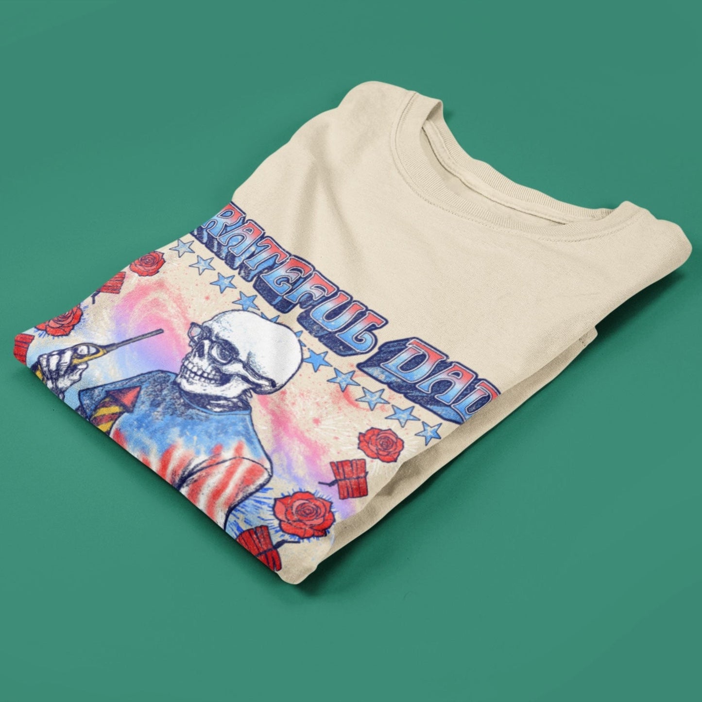 Grateful Dad 4th 2025 T Shirt