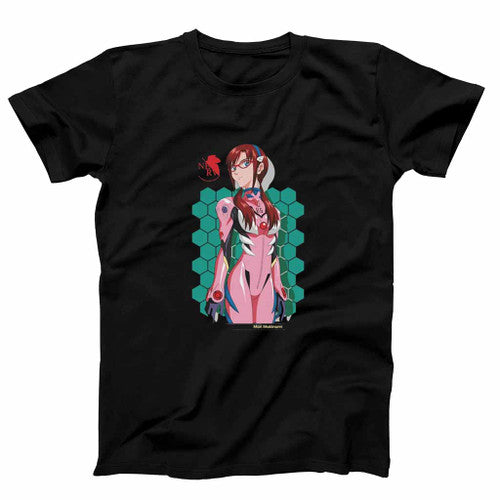 Mari Illustrious Evangelion Anime Mens T-Shirt Tee