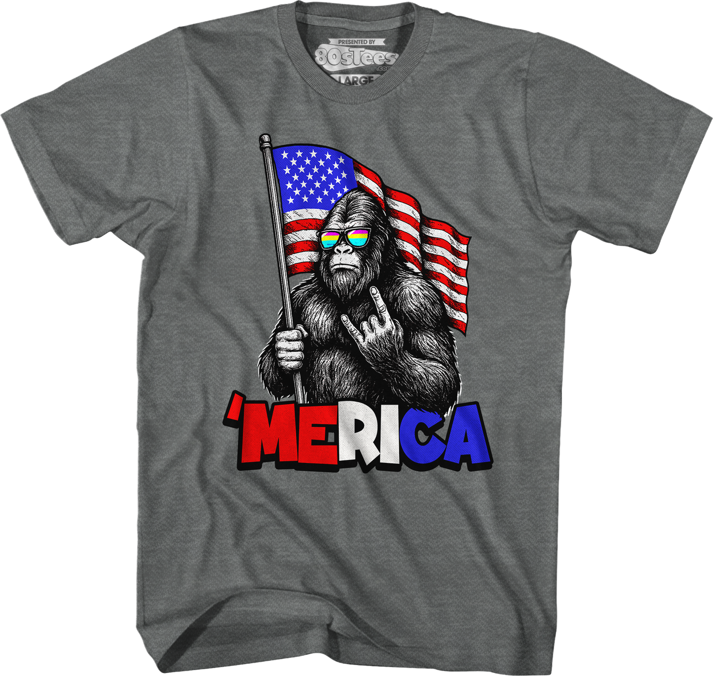 'Merica Bigfoot T-Shirt