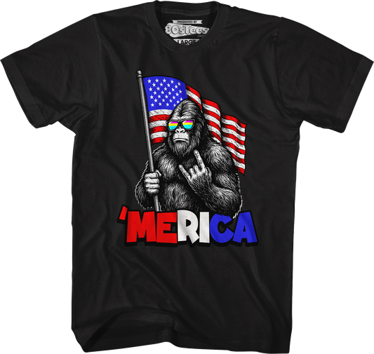 'Merica Bigfoot T-Shirt