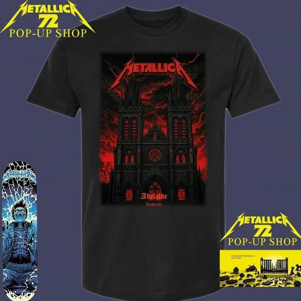 Metallica M72 Adelaide Australia Photo St Peter’s T-Shirt