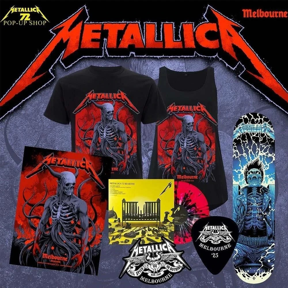 Metallica M72 Melbourne Official T-Shirt