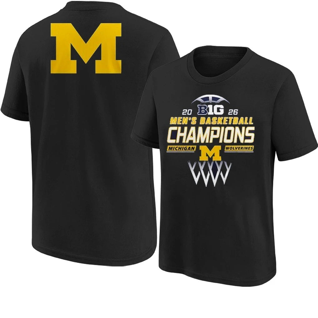 Michigan B10 MBB Champions 2026 T-Shirt