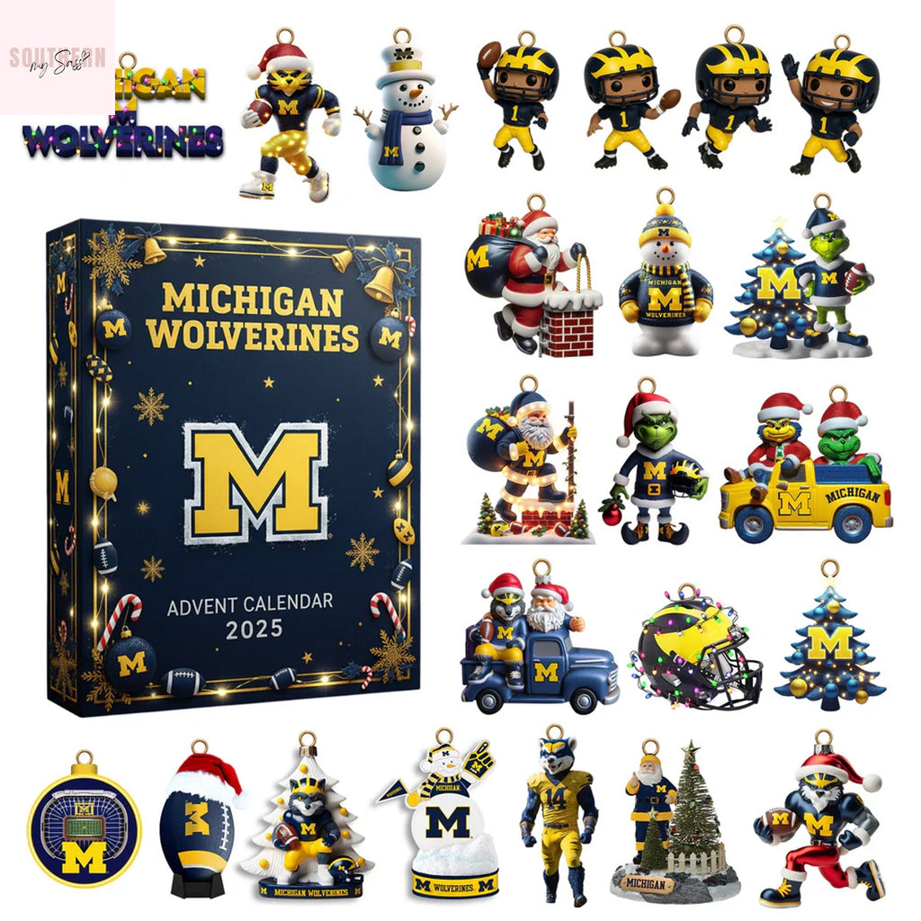 Michigan Wolverines Football 2025 Advent Calendar