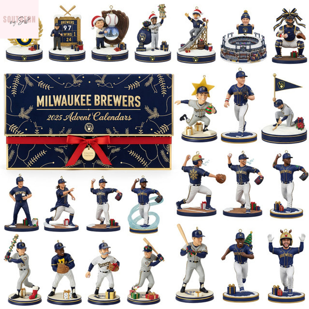 Milwaukee Brewers Advent Calendar 2025 Christmas