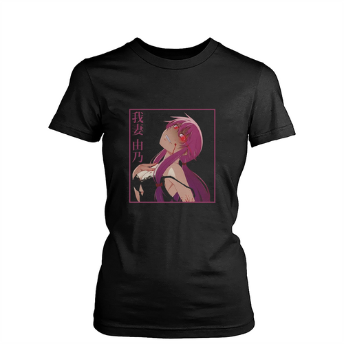Mirai Nikki Anime Womens T-Shirt Tee